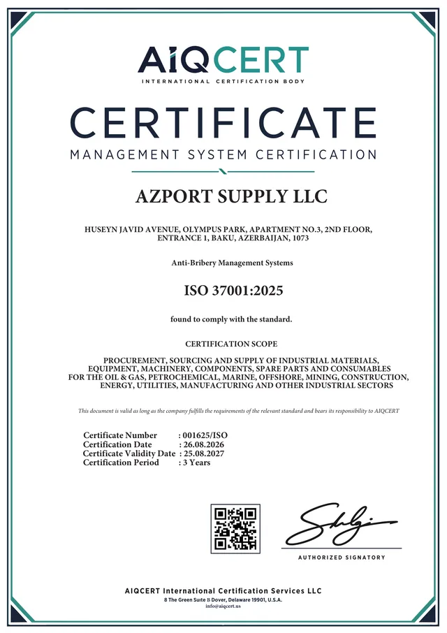 ISO 37001:2025 Anti-Bribery Management