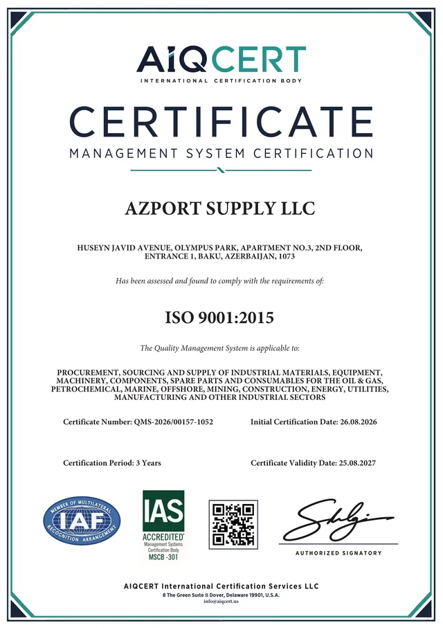 ISO 9001:2015 Quality Management